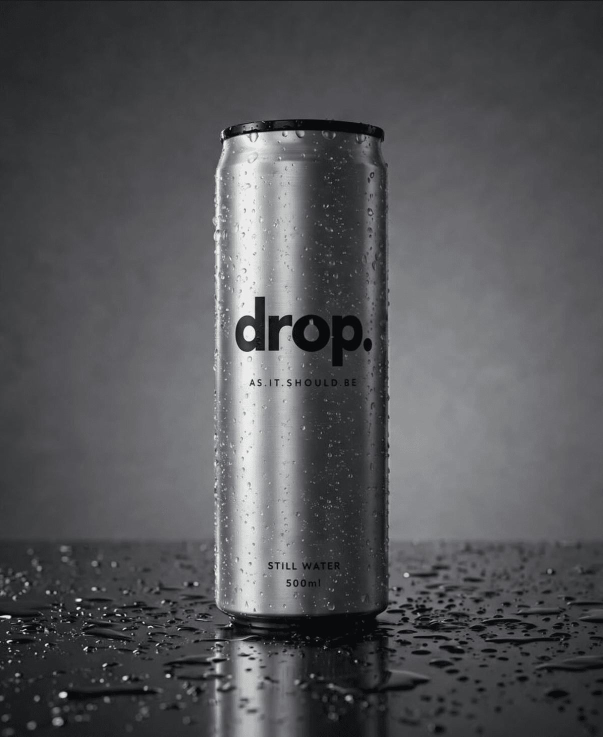 DROP premium water brand India waitlist counter screenshot